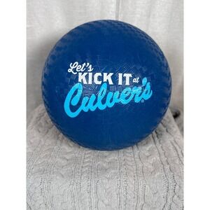 Culvers Let's Kick It at Culvers Blue Playground Kickball Ball